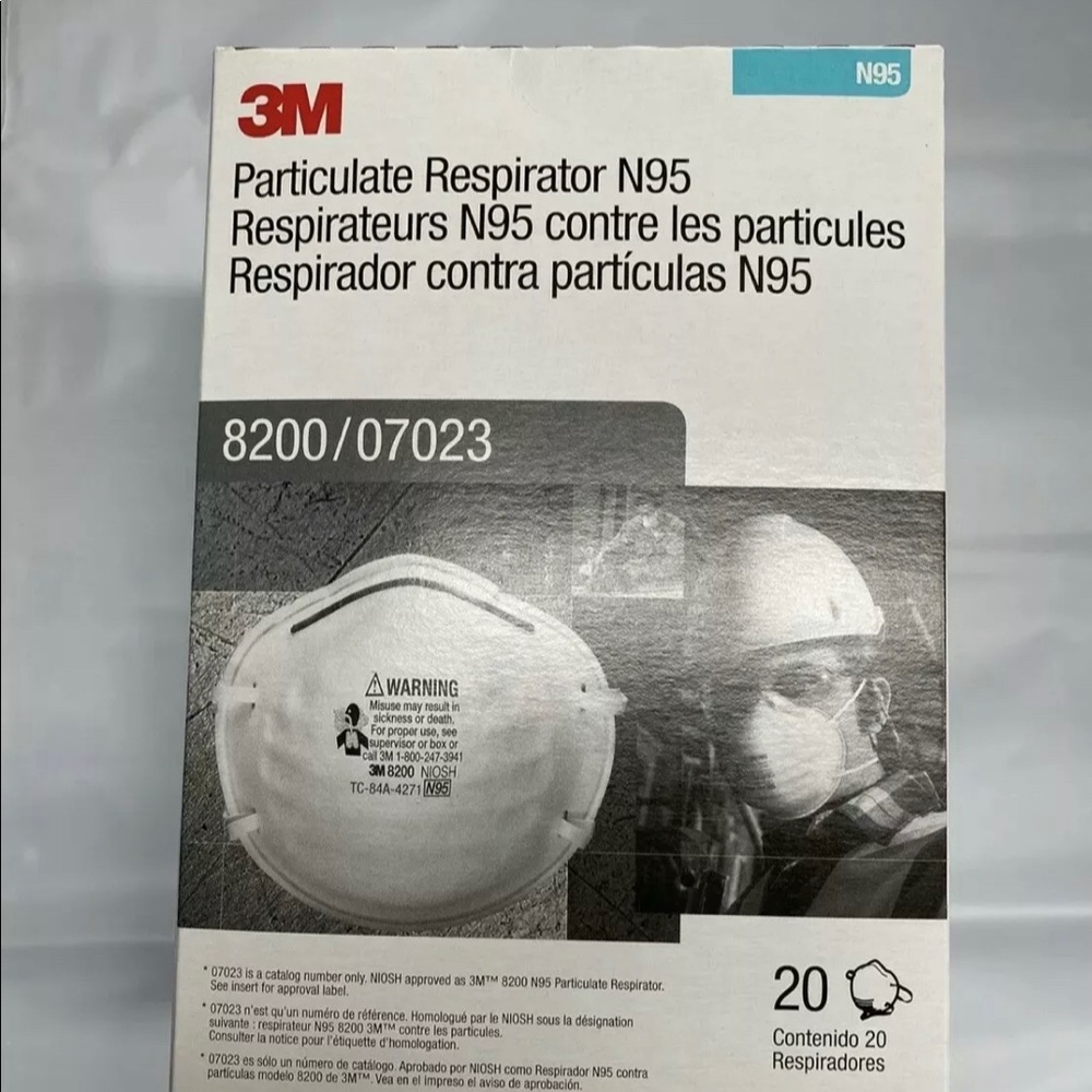 8200 BOX OF 20 BRAND NEW N GRADE 95